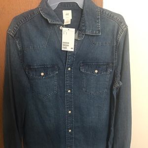 Denim shirt h&m
